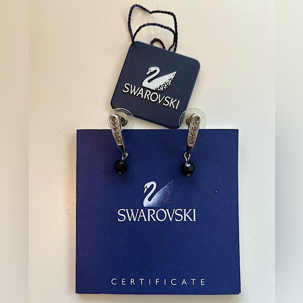 Swarovski Crystal Earrings NWT